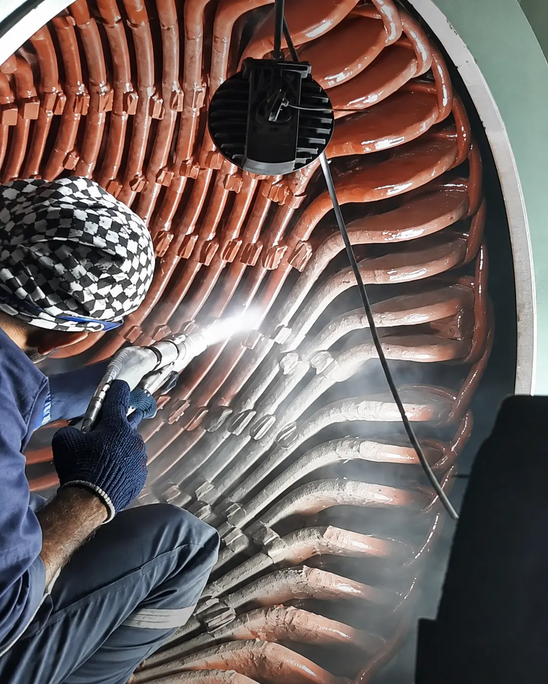 CO2 Cleaning of Electrical Machine Components